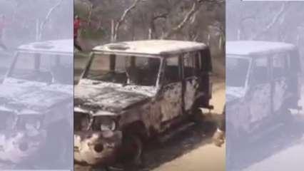 कार में 2 जले मिले: मुसलिम परिवार का आरोप- हत्या हुई, बजरंग दल की भूमिका