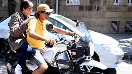 बिना हेलमेट बाइक पर अमिताभ बच्चन दिखे तो विवाद, जानें क्या सफाई दी