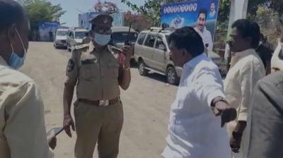 Mild-mannered minister Perni Nani flies into rage over police overaction |  Tupaki English