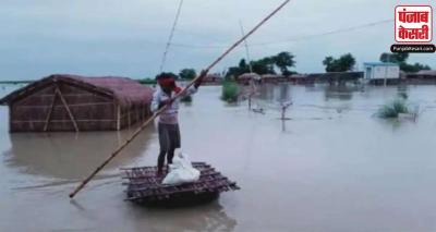 बिहार : भारी बारिश के चलते उफान पर आईं नदियां, जनजीवन हुआ अस्त-व्यस्त, सरकार कर रही ये इंतजाम