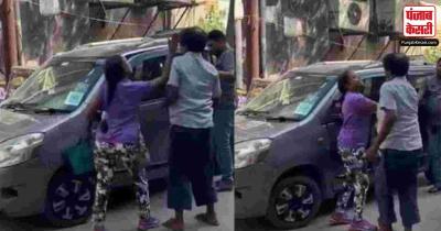 Noida : महिला ने ई-रिक्शा चालक को 90 सेकंड में 17 बार थप्पड़ मारा, गिरफ्तार