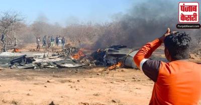 मध्य प्रदेश के मुरैना में बड़ा हादसा, आपस में टकराकर  क्रैश हुए लड़ाकू विमान सुखोई और मिराज