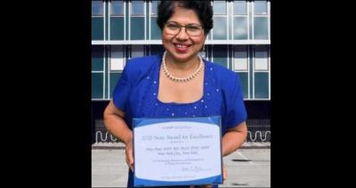 ഡോ: ആനിപോളിന് അമേരിക്കൻ അസോസിയേഷൻ ഓഫ് നഴ്സ് പ്രാക്റ്റീഷണർ എക്സലൻസ് അവാർഡ്