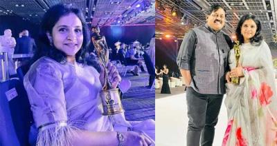 അ​ഭി​ണി സോ​ഹ​ൻ റോ​യി​ക്ക്  മി​ക​ച്ച സാം​സ്കാ​രി​ക ഡി​സൈ​ന​ർ അ​വാ​ർ​ഡ്