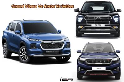 Maruti Grand Vitara Vs Hyundai Creta Vs Kia Seltos – Specs, Price Comparison
