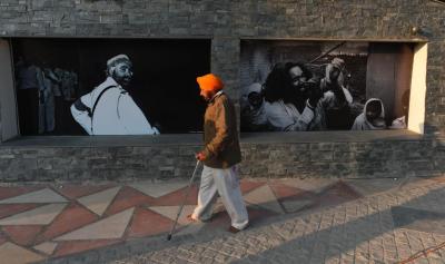 A memorial for 1984 anti Sikh riot victims. Credit: PTI