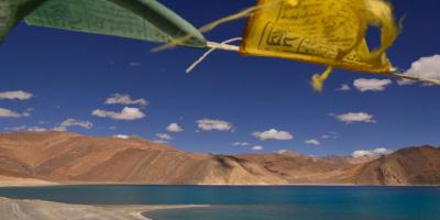 File photo of Pangong Tso lake, where Indian and Chinese forces come face to face in Ladakh. Photo: Shome Basu/The Wire