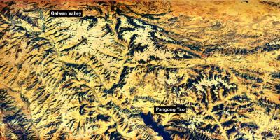 Map of Ladakh. Image: Google Maps/The Wire