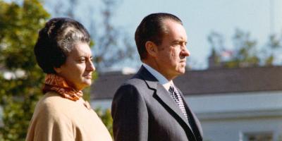 Indian Prime Minister Indira Gandhi with US President Richard Nixon. Photo: US National Archives/Wikimedia Commons, CC BY-SA