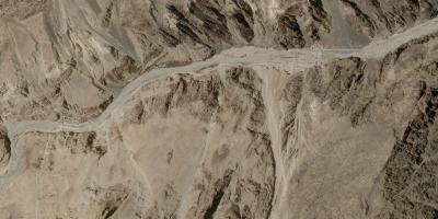 A satellite image taken over Galwan Valley in Ladakh, India, parts of which are contested with China, June 16, 2020, in this handout obtained from Planet Labs Inc. Picture taken June 16, 2020. Photo: PLANET LABS INC/via REUTERS