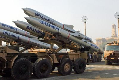 File photo of the BrahMos missile, a joint India-Russia venture. Photo: PTI