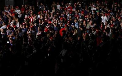 Donald Trump Holds Campaign Rally Indoors Despite Coronavirus Concerns