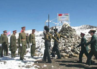 Chinese soldiers are said to have attempted to cross the LAC near Pangong lake on August 15, 2020. Credit: PTI