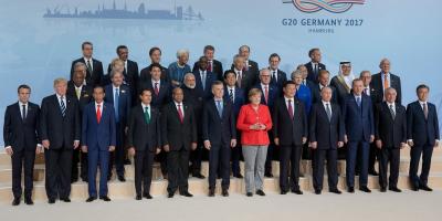 World leaders at a previous G20 summit. Credit: Reuters