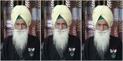 Eighty-year-old Gurmukh Singh. Photo: Pawanjot Kaur/The Wire