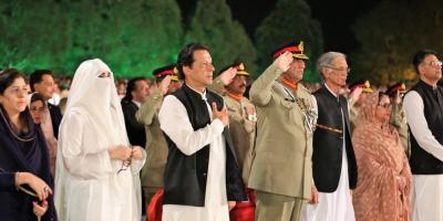 File photo of Pakistan Prime Minister Imran Khan and chief of army staff General Qamar Bajwa. Photo: ISPR