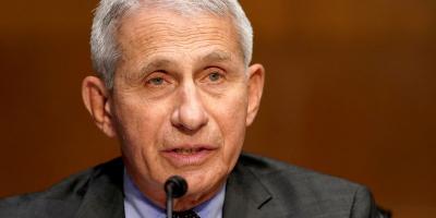 Anthony Fauci, director of the National Institute of Allergy and Infectious Diseases at the US Capitol in Washington, D.C., US. Photo: Greg Nash/Pool via Reuters