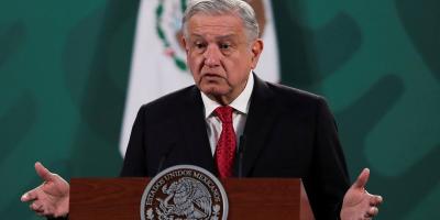 Mexico's President Andres Manuel Lopez Obrador at the National Palace, in Mexico City, Mexico February 23, 2021.  Photo: REUTERS/Henry Romero//File Photo
