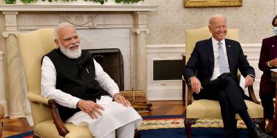 Prime Minister Narendra Modi with US President Joe Biden in the Oval Office of the White House, September 24, 2021, in Washington. Photo: PTI 