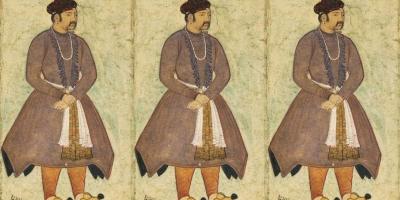 A portait of Akbar by Manohar Das, a renowned artist of the Mughal school. Photo: Wikimedia Commons/ Heritage Museum. 
