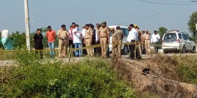 File image: A Special Investigation Team (SIT) attempts to recreate the sequence of events leading to the Lakhimpur Kheri incident in Uttar Pradesh, October 14, 2021. Photo: PTI/File