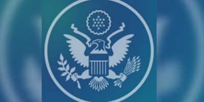 US State Department logo: Photo: Twitter. 