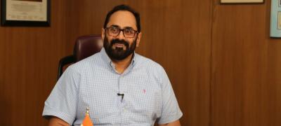 Rajeev Chandrasekhar, minister of state for electronics and information technology. Photo: facebook/Rajeev Chandrasekhar, MP.