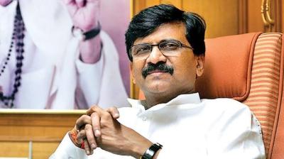 Shiv Sena MP Sanjay Raut. Photo: PTI/File