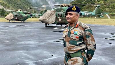 Lieutenant General Manoj Pande. Photo: Twitter/@DefenceDecode