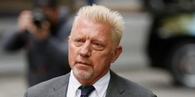 Former tennis player Boris Becker arrives at Southwark Crown Court to face sentencing after being found guilty of four charges earlier this month, in London, Britain, April 29, 2022. Photo: Reuters/John Sibley