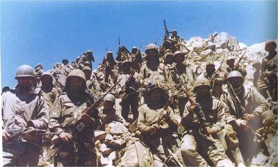 Indian soldiers in Batalik during the Kargil War. Photo: PMO