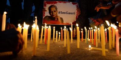 Gauri Lankesh's assassination was a message to those who continue to speak the uncomfortable and unpalatable truth to those in power today. Credit: Reuters