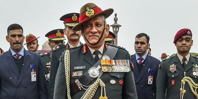 Former Chief of Defence Staff, the late Bipin Rawat. Photo: PTI