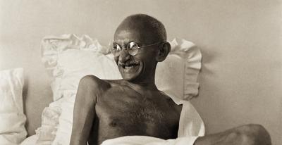 Mahatma Gandhi circa 1941. Photo: Kanu Gandhi/Wikimedia Commons, Public Domain