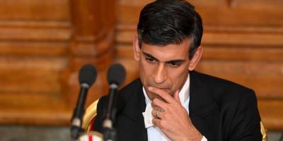 British Prime Minister Rishi Sunak looks on during the annual Lord Mayor's Banquet at Guildhall, in London, Britain November 28, 2022. Photo: Reuters/Toby Melville