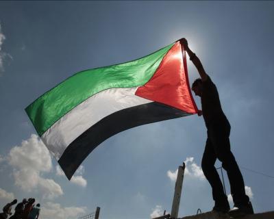 The Palestinian flag. Credit: Reuters