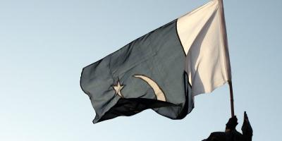 A Pakistan flag. Representative image. Photo: Shahzeb Younas/Flickr CC BY NC 2.0