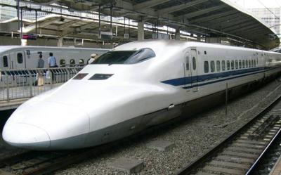 Japan's bullet train. Credit: Wikimedia Commons