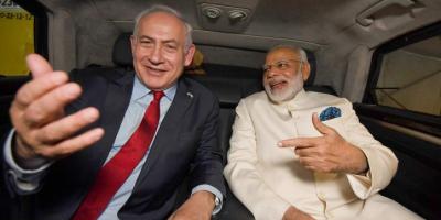 File photo of Israeli prime minister Benjamin Netanyahu and Indian prime minister Narendra Modi. Photo: Haim Zach/Government Press Office, Israel