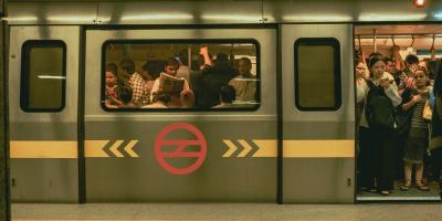 The Delhi Metro. Photo: Dewang Gupta/Unsplash