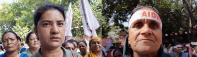 Over 7,000 women from 26 states had gathered at Jantar Mantar to protest against the Narendra Modi government and its policies. Photo provided by author.
