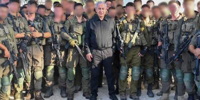 Israeli Prime Minister Benjamin Netanyahu with IDF soldiers. Photo: X/@netanyahu