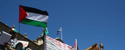 Representative image of a Palestine flag. Photo: Takver/Wikimedia Commons, CC BY-SA 2.0 