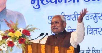 Bihar chief minister Nitish Kumar. Photo: Facebook/NitishKumarJDU