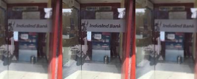 An IndusInd Bank ATM. Photo: X (formerly Twitter)