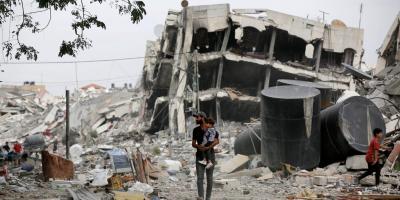 A bombed locality in Gaza. Photo: Ashfaq Amra/UNRWA