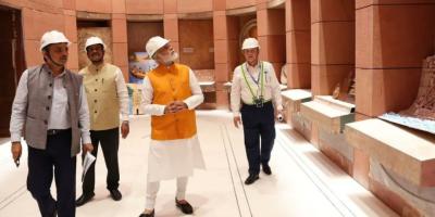 Prime Minister Narendra Modi at the new parliament. Photo: X (Twitter)/@mygovindia