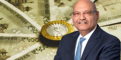 Anil Agarwal, founder and chairman of Vedanta. Photo: Agarwal (https://www.vedantalimited.com); Currency picture (Unsplash)  