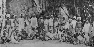 Girmitiyas in Trinidad. Photo: Public domain
