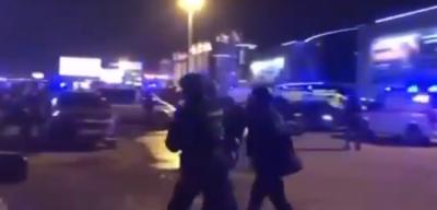 The attack happened at the Crocus City Hall, a large music venue on Moscow’s western edge that can accommodate 6,200 people. Photo: Twitter 